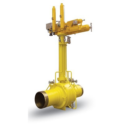 Stor størrelse full sveisekuleventil